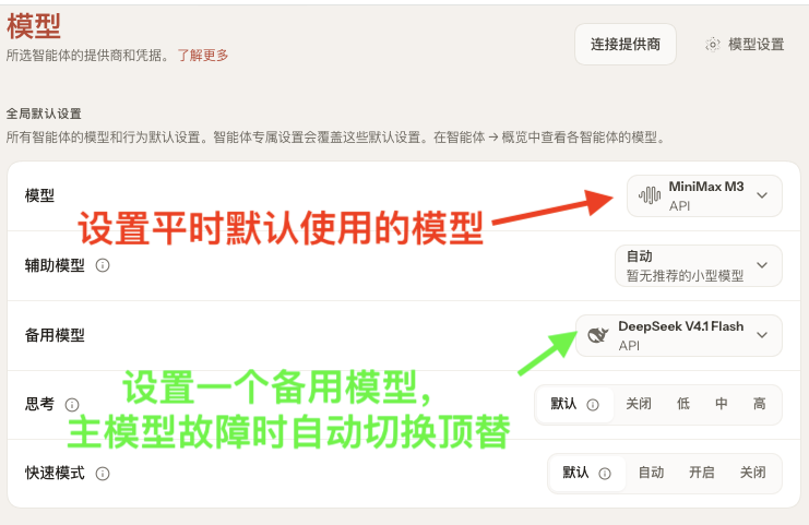 solve-api-change-fullback-model 配置后备模型